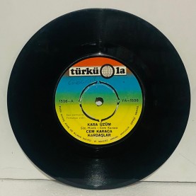 cem karaca & kardaşlar  - mehmete ağıt - kara üzüm  45 lik plak
