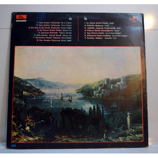 ŞAHANE GAZELLER LP - TURKISH LYRİC POEMS LP