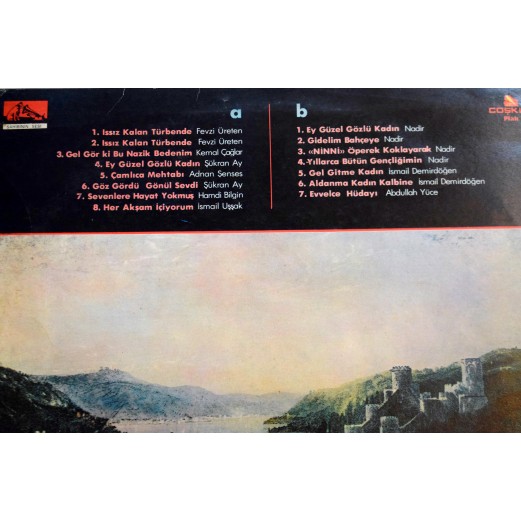 ŞAHANE GAZELLER LP - TURKISH LYRİC POEMS LP