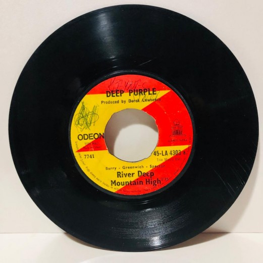 deep purple - hush - river deep mountain hight 45 lik plak 