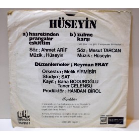 HÜSEYİN - HASRETİNDEN PRANGALAR ESKİTTİM - ZÜLME KARŞI ( İMZALI )