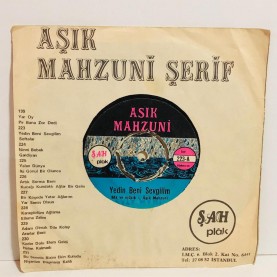 aşık mahzuni şerif - softalar - yedin beni sevgilim 45 lik plak