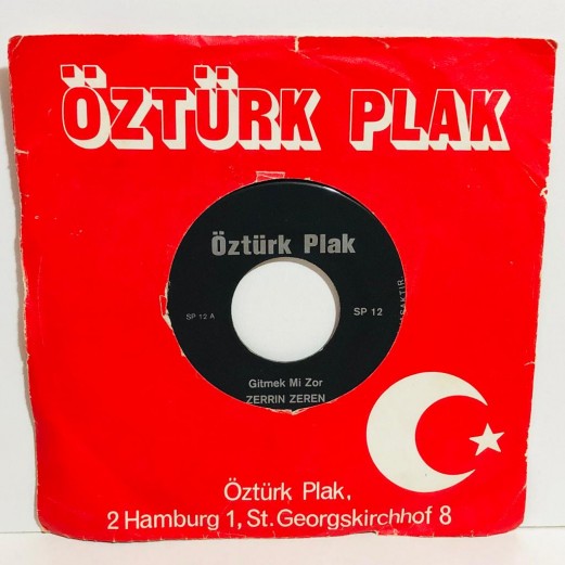 zerrin zeren - gitmek mi zor -  hasret kolaymı çekilir 45 lik plak