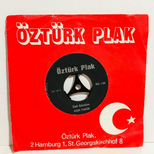 aşık fakir - deli gönlüm - allahım 45 lik plak 