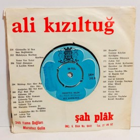 ali kızıltuğ - muratsız gelin - yama dağları 45 lik plak 