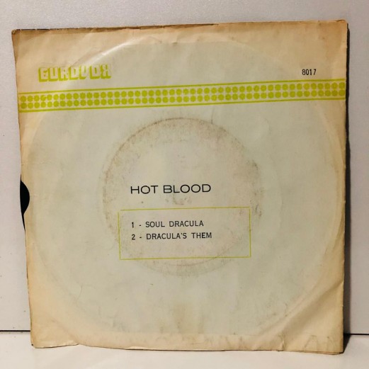 hot blood - soul dracula - draculas them 45 lik plak 