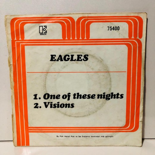 eagles - one of these nights - visions 45 lik plak 