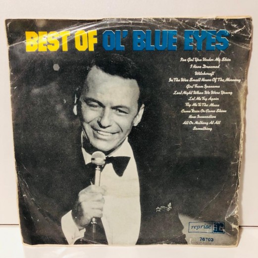 frank sınatra - the best ı ever hod - stargazer 45 lik plak 