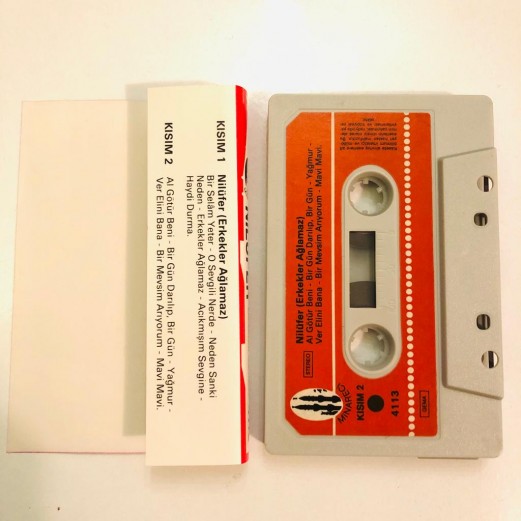 NİLÜFER - ERKEKLER AĞLAMAZ MİNARECİ BASKI KASET 