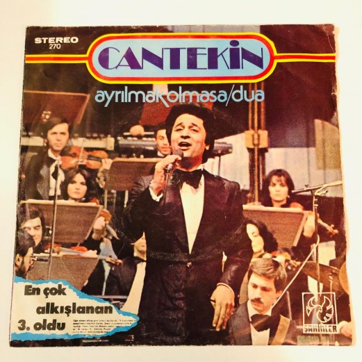 CANTEKİN - AYRILIK OLMASA - DUA 45 LİK PLAK 