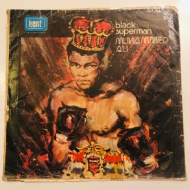 JOHNNY WAKELİN VE KİNSHASA BAND - BLACK SUPERMAN ( MUHAMMED ALİ ) 45 LİK PLAK (E)