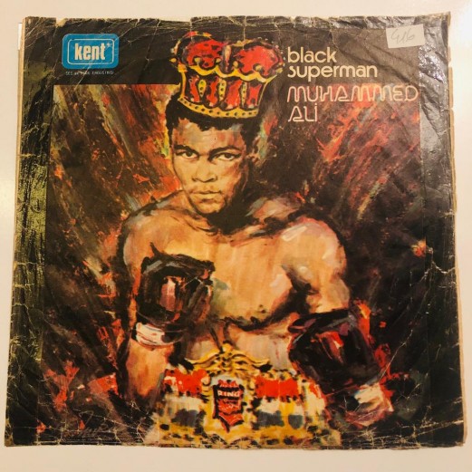 JOHNNY WAKELİN VE KİNSHASA BAND - BLACK SUPERMAN ( MUHAMMED ALİ ) 45 LİK PLAK (E)