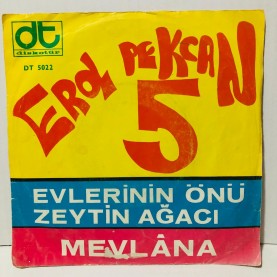 erol pekcan 5 - evlerinin önü zeytin ağacı - mevlana 45 lik plak 