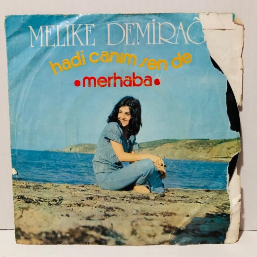 melike demirağ - hadi canım sende - merhaba  45 lik plak