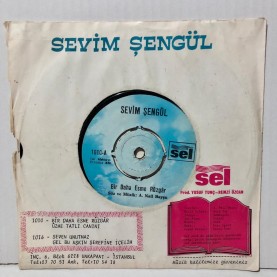 sevim şengül - bir daha esme rüzgar - üzme tatlı canını 45 lik plak