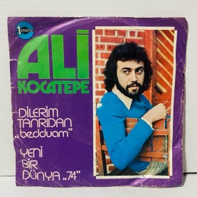 ali kocatepe - dilerim tanrıdan - yeni bir dünya 45 lik plak 