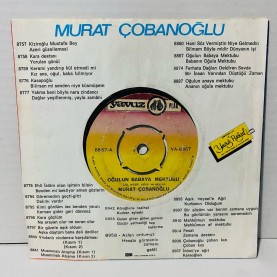 murat çobanoğlu - oğulun babaya mektubu - babanın oğula mektubu 45 lik plak 