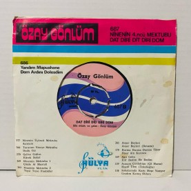 özay gönlüm - dat diri dit dom - ninemin mektubu 4  45 lik plak 