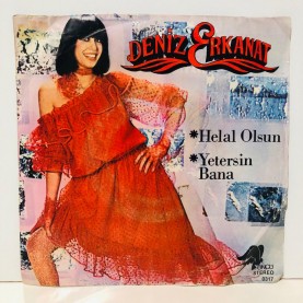 deniz erkanat - helal olsun - yetersin bana 45 lik plak 