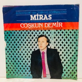 coşkun demir - miras  & modern folk üçlüsü ve ayşegül - dönme dolap 45 lik plak 