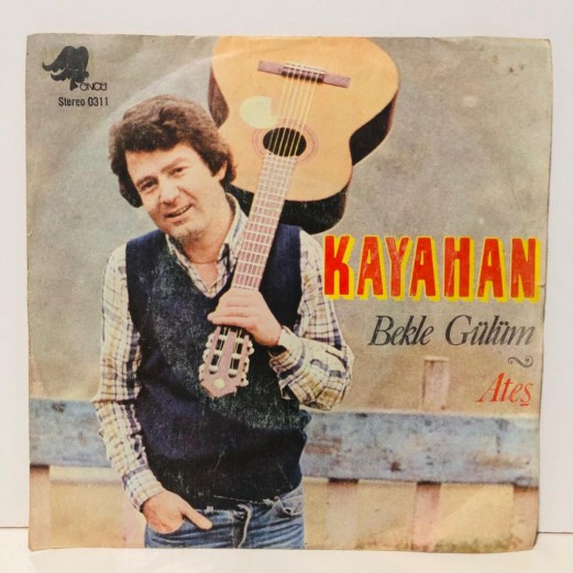 kayahan - bekle gülüm - ateş  45 lik plak 