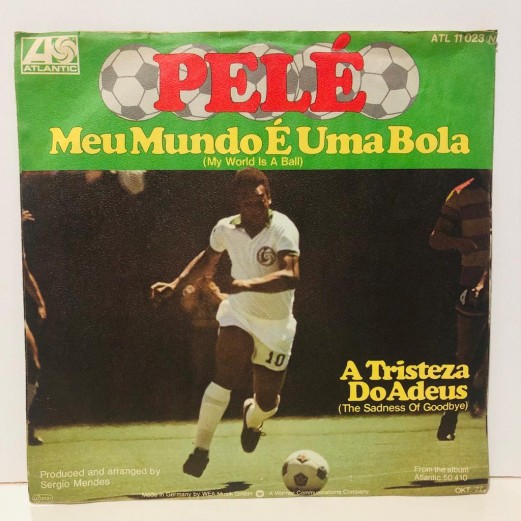 pele - meu mundo e uma bola - a tristeza do adeus 45 lik plak 