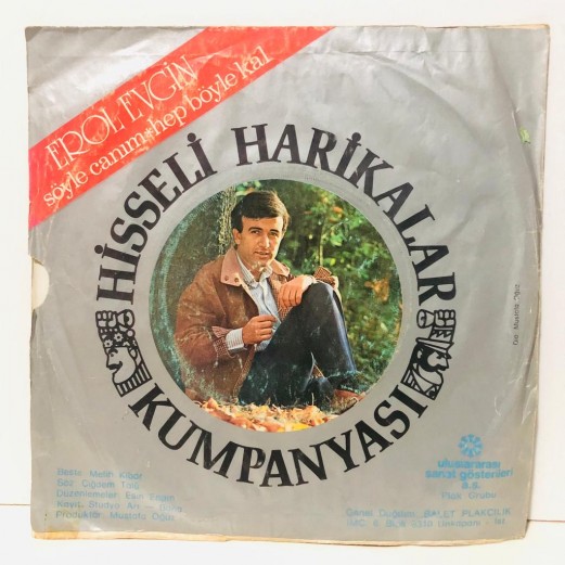 erol evgin - söyle canım - hep böyle kal 45 lik plak 