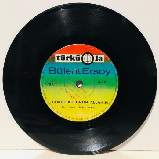 bülent ersoy - dolmamış çilem - bende kulunum allahım 45 lik plak 