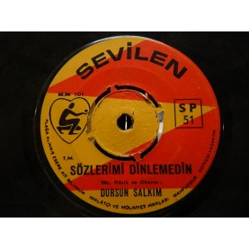 DURSUN SALKIM - Gözlerim Yolda / Sözlerimi Dinlemedin