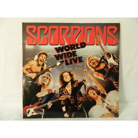 SCORPIONS -  World Wide Live 2 X LP
