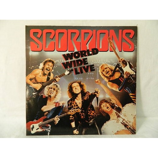 SCORPIONS -  World Wide Live 2 X LP