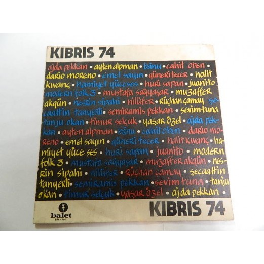 KIBRIS 74 - SANATÇILAR SESLENİYOR