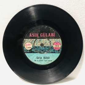 AŞIK GÜLABİ - GARİP BÜLBÜL - KARA SEVDA 45 LİK PLAK 