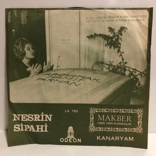 NESRİN SİPAHİ - MAKBER - KANARYAM 45 LİK PLAK