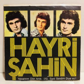 HAYRİ ŞAHİN - YALVARIRIM DÖN ARTIK - SENİ SEVDİM DİYE Mİ 45 LİK PLAK