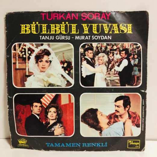 BERKANT - BÜLBÜL YUVASI - ELMA ŞEKERİM ( YEŞİLÇAM KAPAK ) 45 LİK PLAK