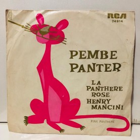 HENRY MANCINI - PEMBE PANTER  45 LİK PLAK 