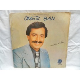 ÖMER ŞAN -Sevdiğiniz Türküler Lp