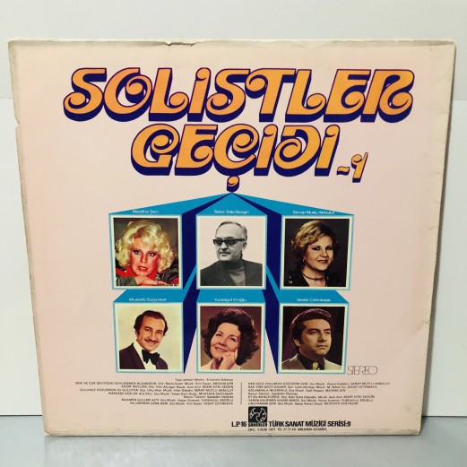 SOLİSTLER GEÇİDİ 1 LP