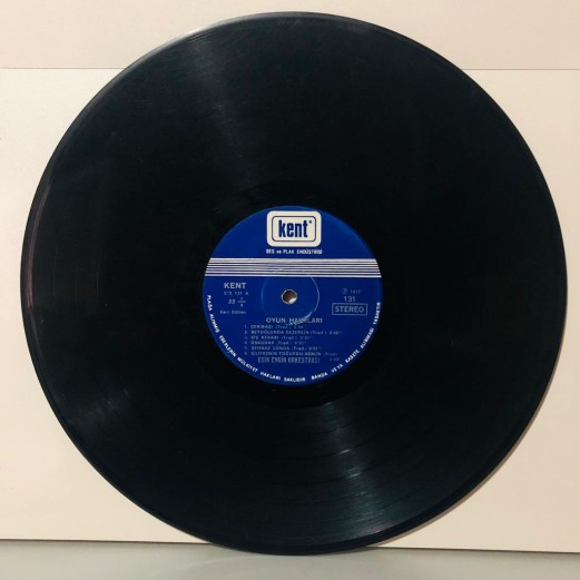 ESİN ENGİN ORKESTRASI - OYUN HAVALARI LP ( KENT 131 )