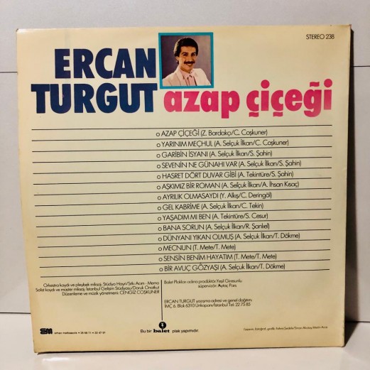 ercan turgut - azap çiçeği double lp