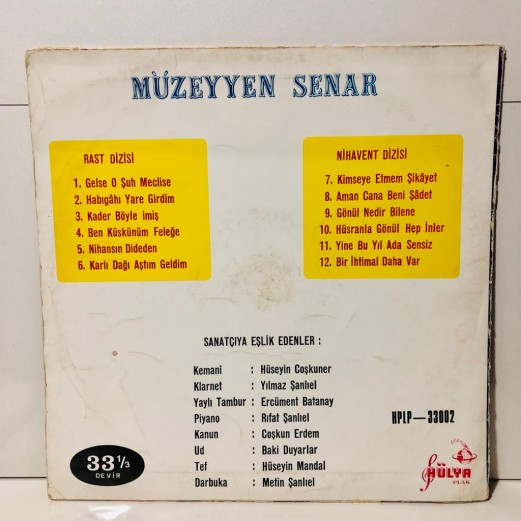 müzeyyen senar lp