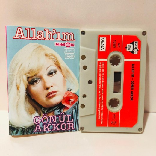 GÖNÜL AKKOR - ALLAHIM TÜRKÜOLA KASET 