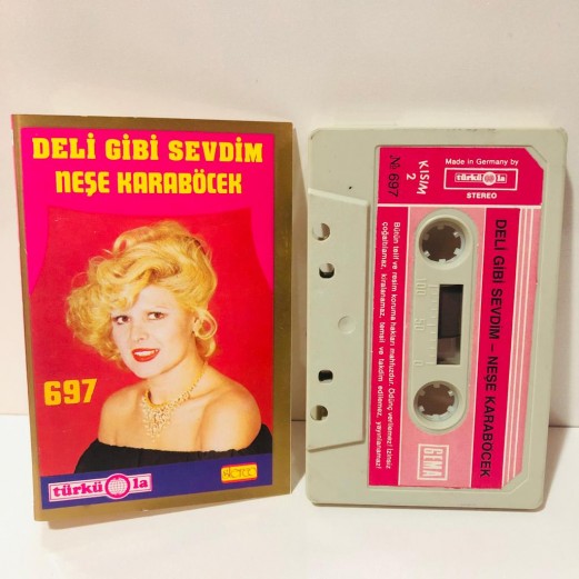 NEŞE KARABÖCEK - DELİ GİBİ SEVDİM TÜRKÜOLA KASET 