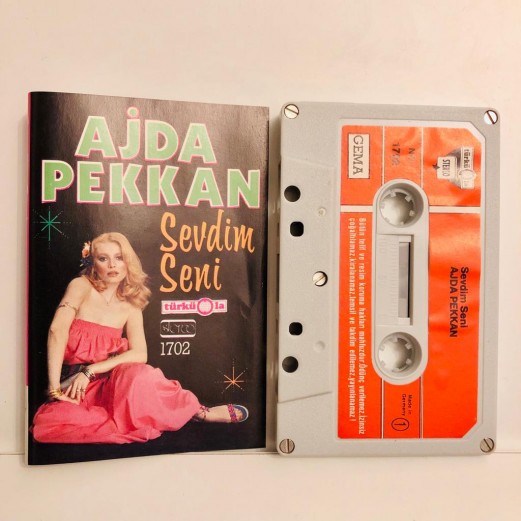 ajda pekkan - sevdim seni türküola kaset 