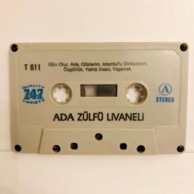 zülfü livaneli - ada - 747 ( Suudi Arabistan Baskı ) kaset