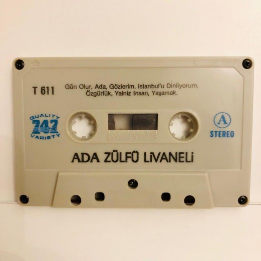 zülfü livaneli - ada - 747 ( Suudi Arabistan Baskı ) kaset