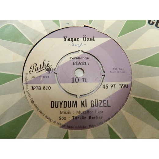 YAŞAR ÖZEL - Duydum Ki Güzel / Hatıra 