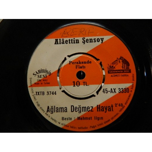 ALAEDDİN ŞENSOY - Ağlama Değmez Hayat / Cici Kız