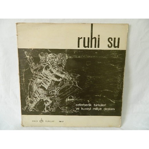 RUHİ SU - Seferberlik Türküleri Ve Kuvayi Milliye Destanı LP02065